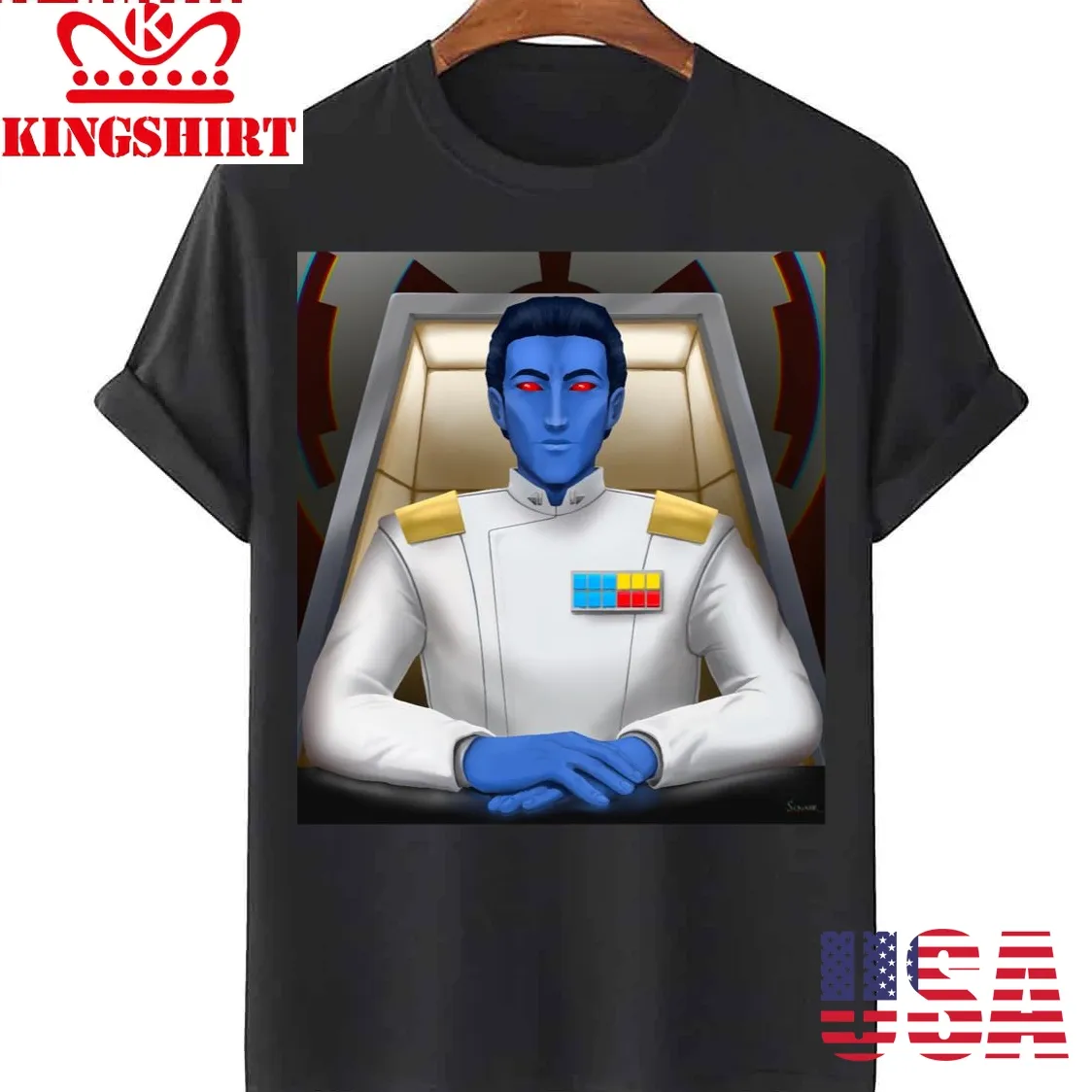 Grand Admiral Blue Captain Unisex T Shirt