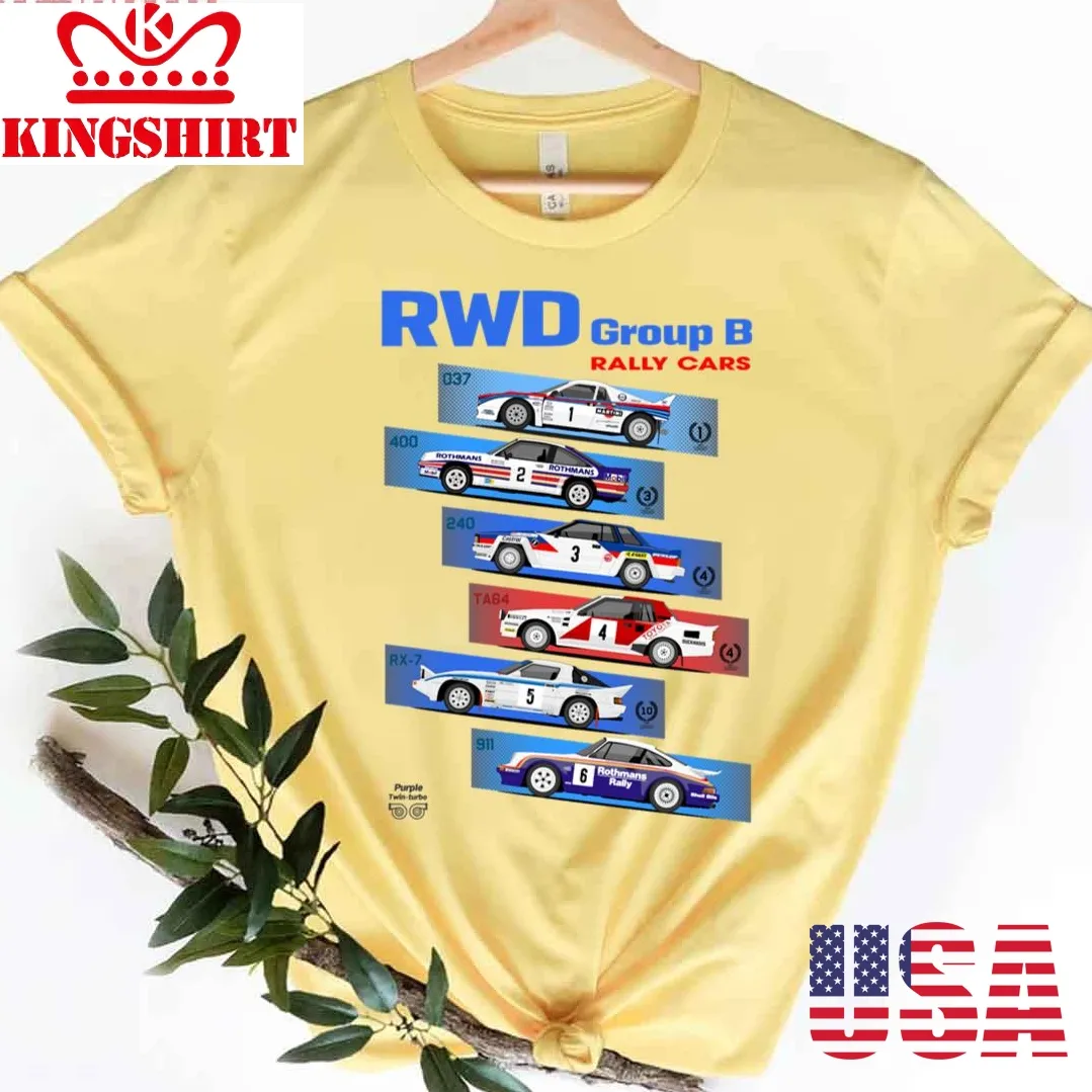 Group B Rwd Rally Cars Bastos Unisex T Shirt