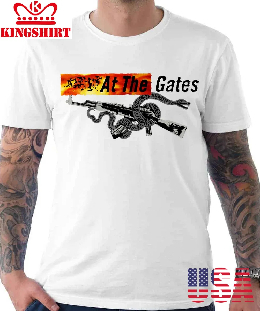 Gun Snake Art Josh Gates Unisex T Shirt