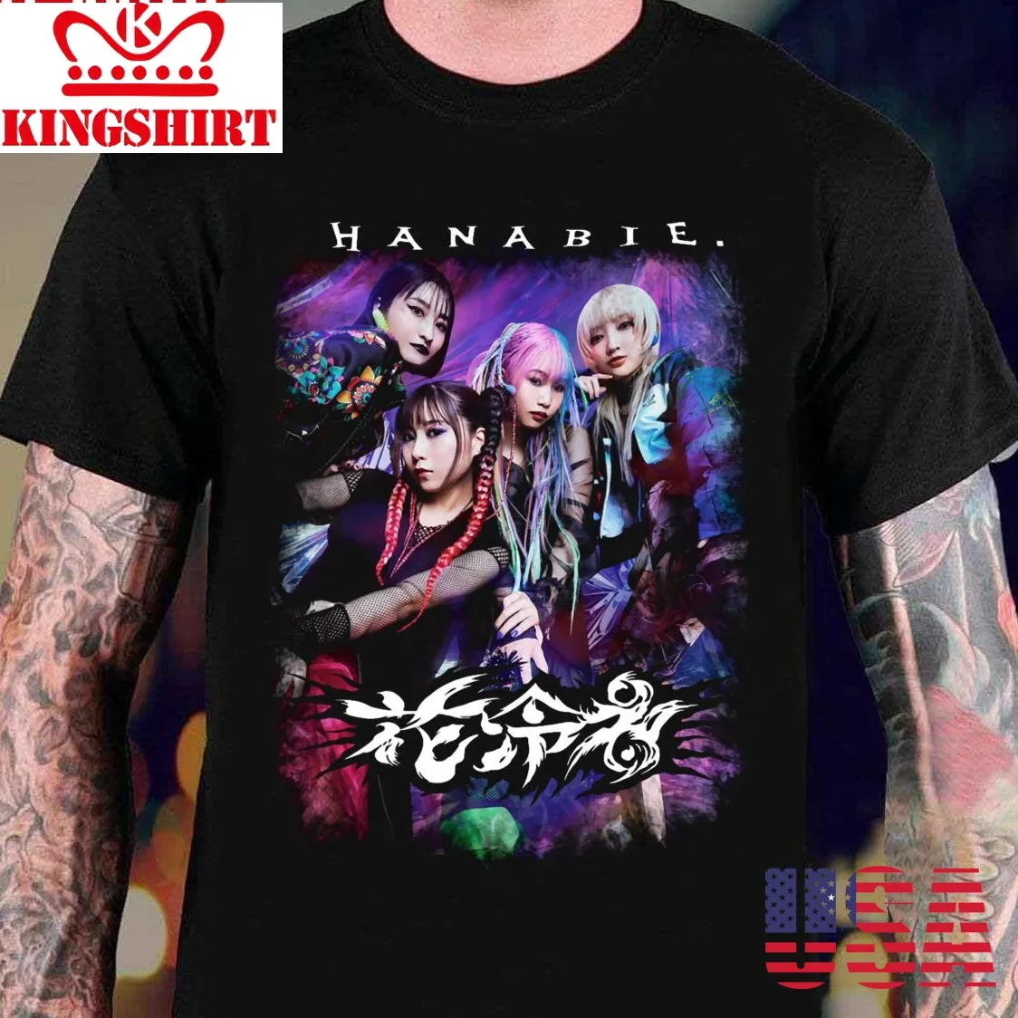 Hanabie Sweet Band Unisex T Shirt