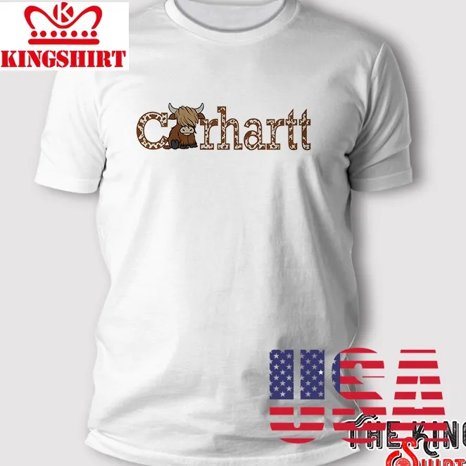 Highland Cow Carhartt T Shirt, Sweatshirt