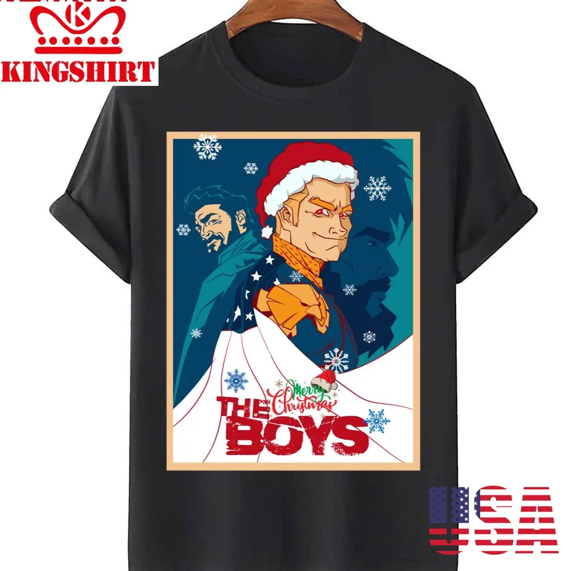 Homelander Les Garons Joyeux Noel Christmas Unisex T Shirt