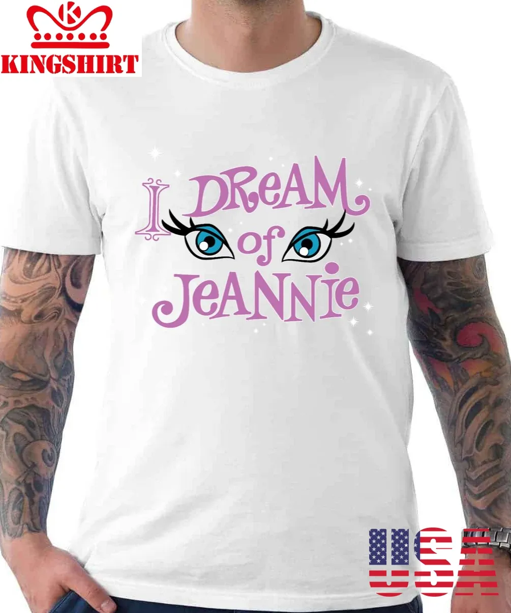 I Dream Of Jeannie Pink Eyes Unisex T Shirt