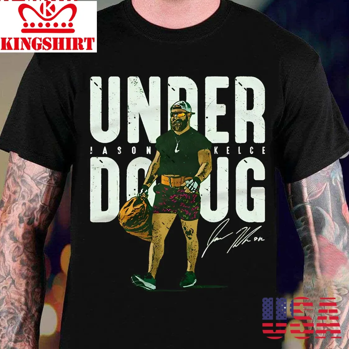 Jason Kelce Under Doug For Philadelphia Eagles Champions Unisex T Shirt
