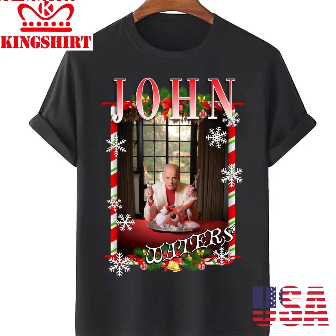 John Waters Christmas Tribute Unisex T Shirt
