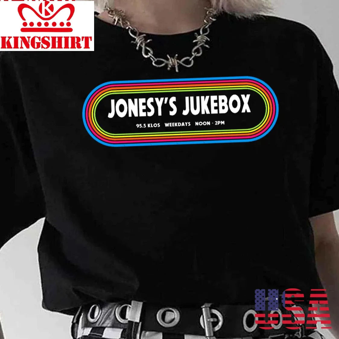 Jonesys Jukebox Unisex T Shirt