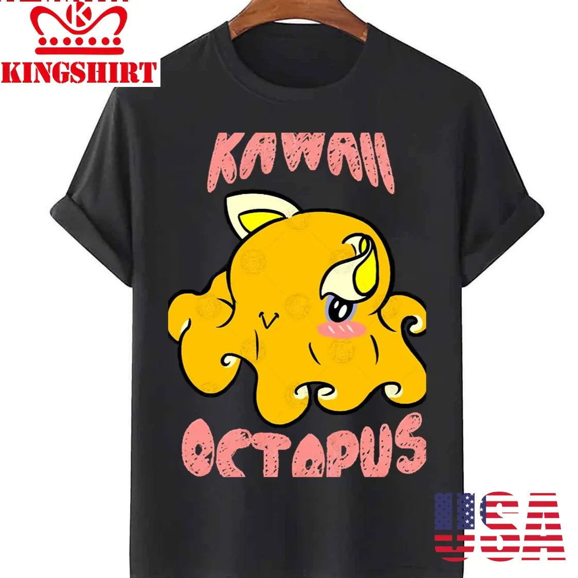 Kawaii Octopus Unisex T Shirt