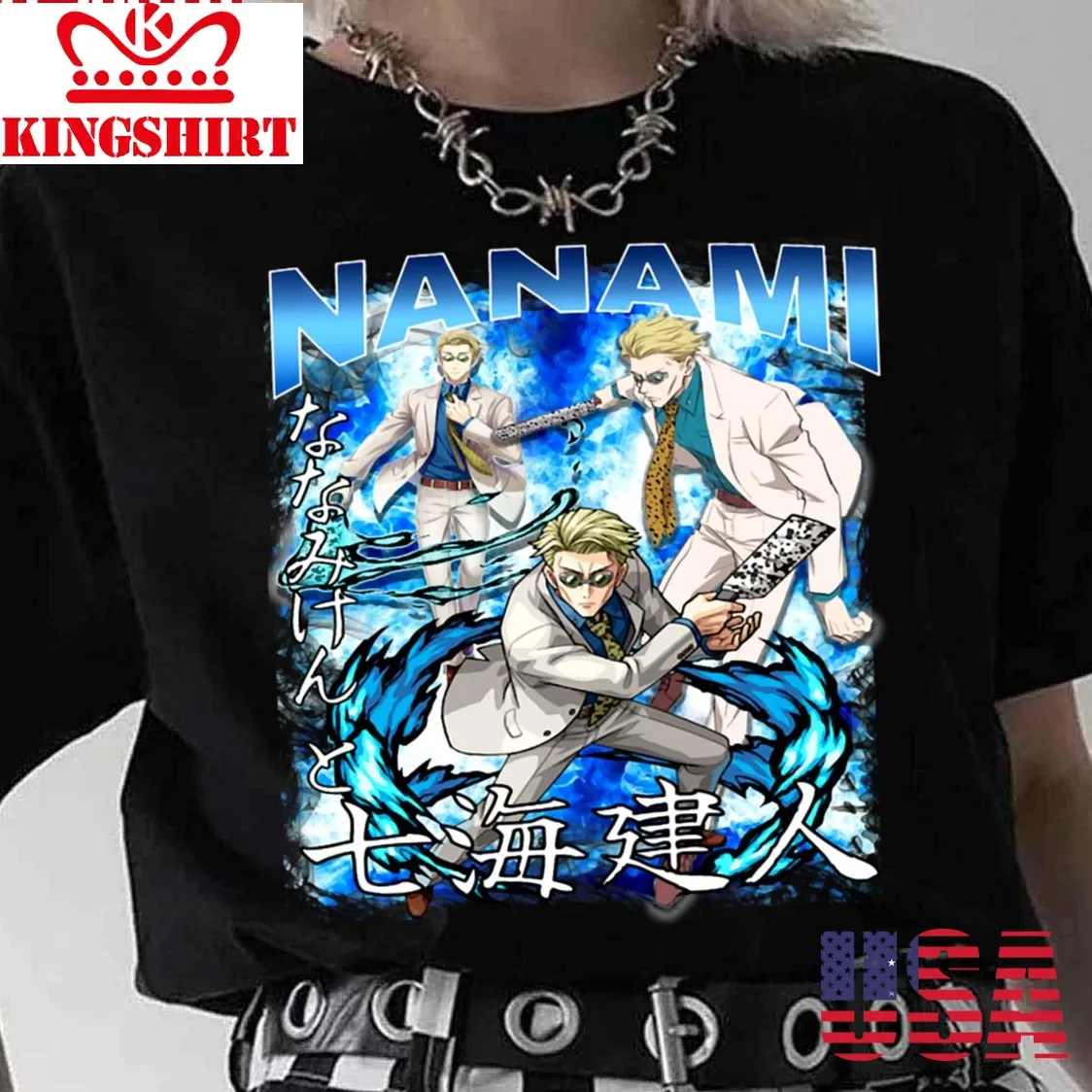 Kento Nanami Jujutsu Kaisen Anime Jjk Unisex T Shirt
