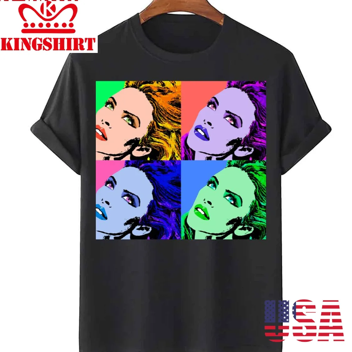 Kylie Minogue Pop Collage Unisex T Shirt