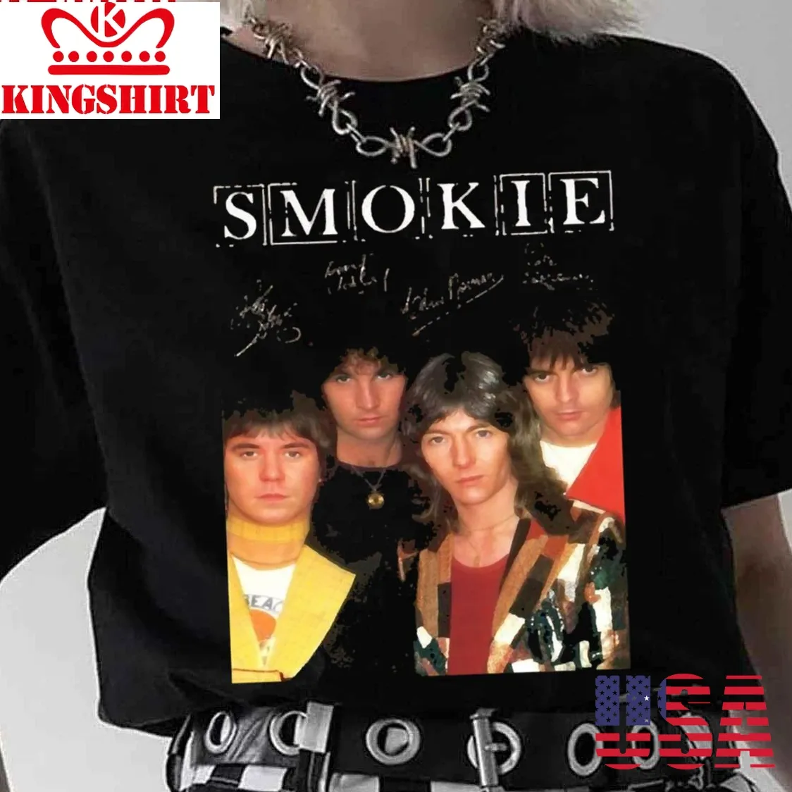 Lay Back In The Arms Of Someone Smokie Band Unisex T Shirt