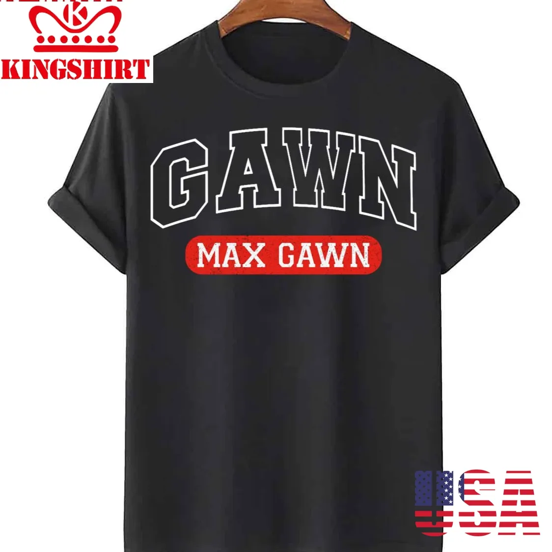 Logo Text Max Gawn Unisex T Shirt