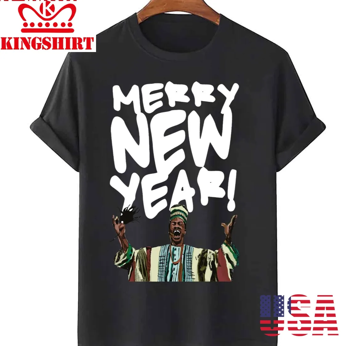 Merry New Year Beef Jerky Time Trading Places Unisex T Shirt