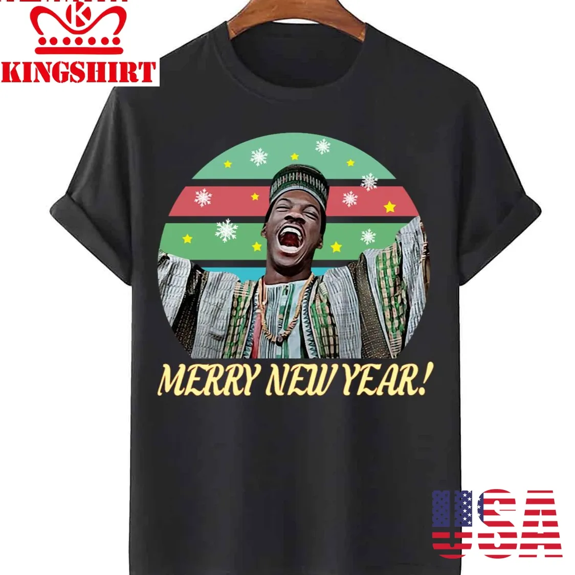 Merry New Year Billy Ray Valentine Trading Places Funny Meme Unisex T Shirt
