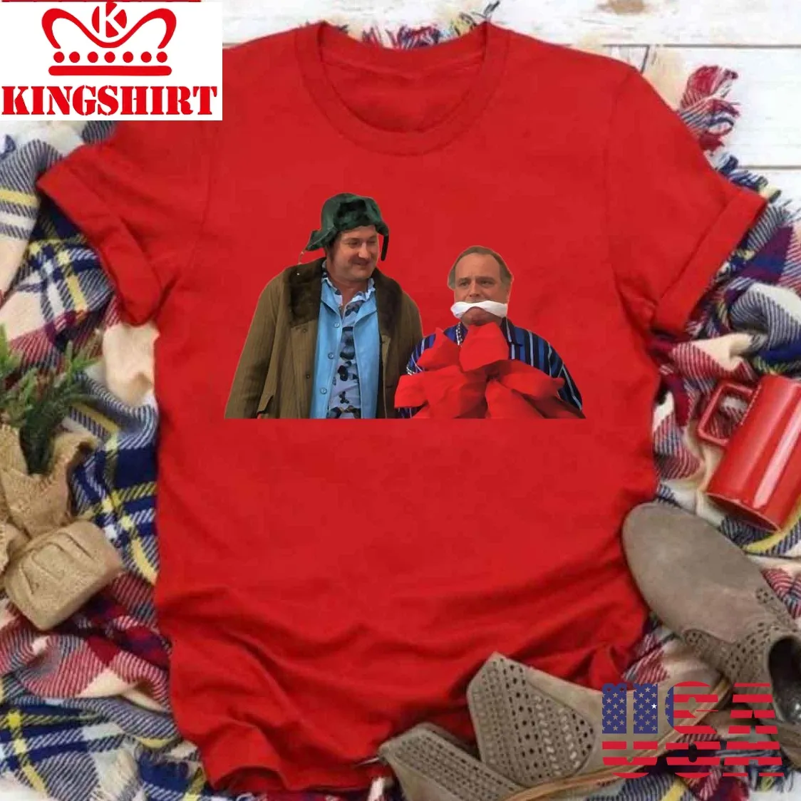 National Lampoon's Christmas Vacation Cousin Eddy Kidnaps The Boss Unisex T Shirt