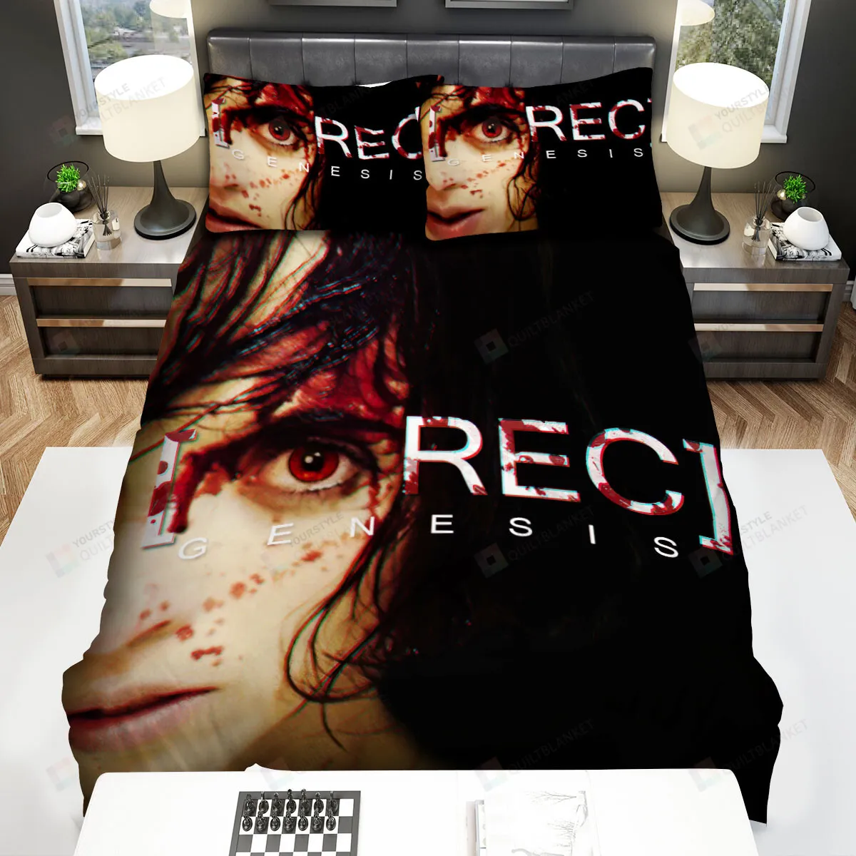 Rec 3 Genesis (2012) Blood Bed Sheets Spread Comforter Duvet Cover Bedding Sets