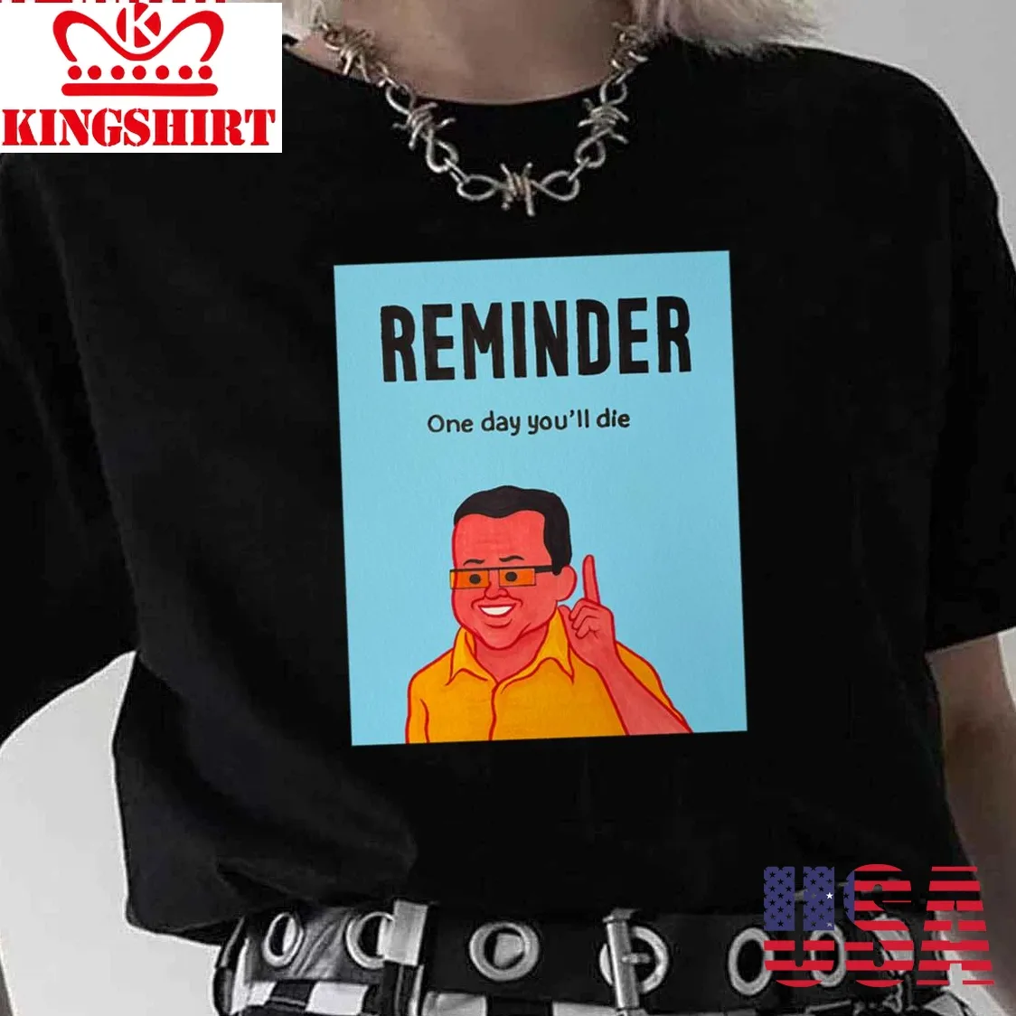 Reminder One Day You'll Die Joan Cornella Unisex T Shirt