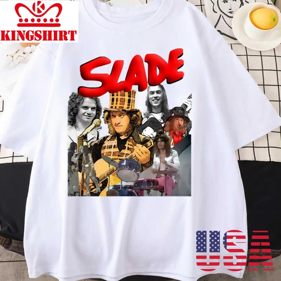 Slade 70S Glam Rock Gods Unisex T Shirt
