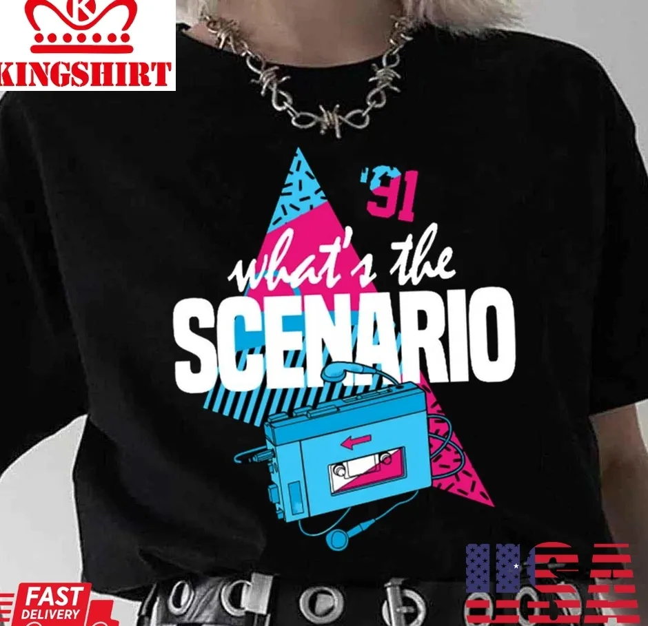 1991 Retro Hip Hop Scenario Unisex T Shirt