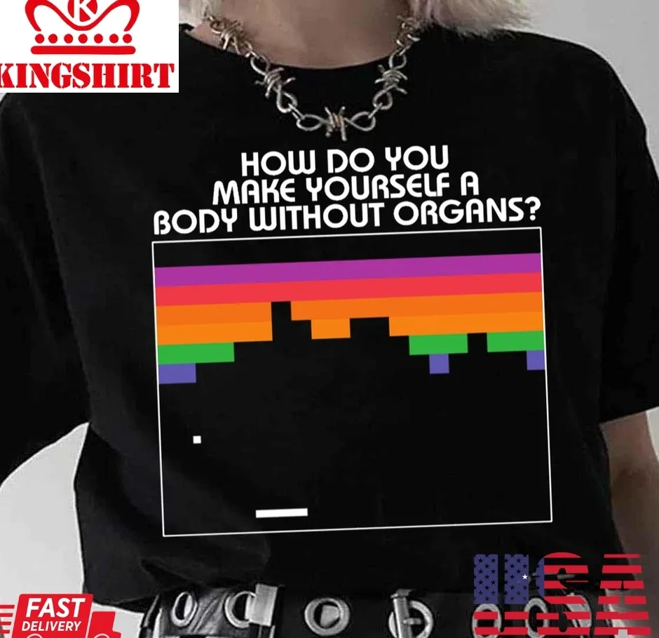 8 Bit Body Without Organs Unisex Sweatshirt