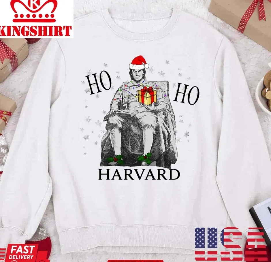 A Ho Ho Harvard Christmas Unisex Sweatshirt