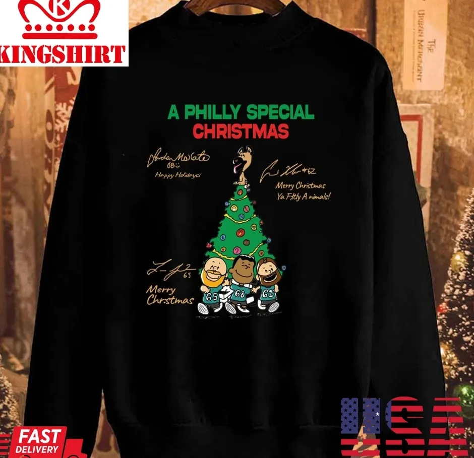 A Philly Special Christmas Vintage Unisex Sweatshirt