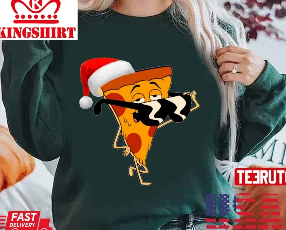 All I Want For Christmas Is Pizza Unisex Sweatshirt