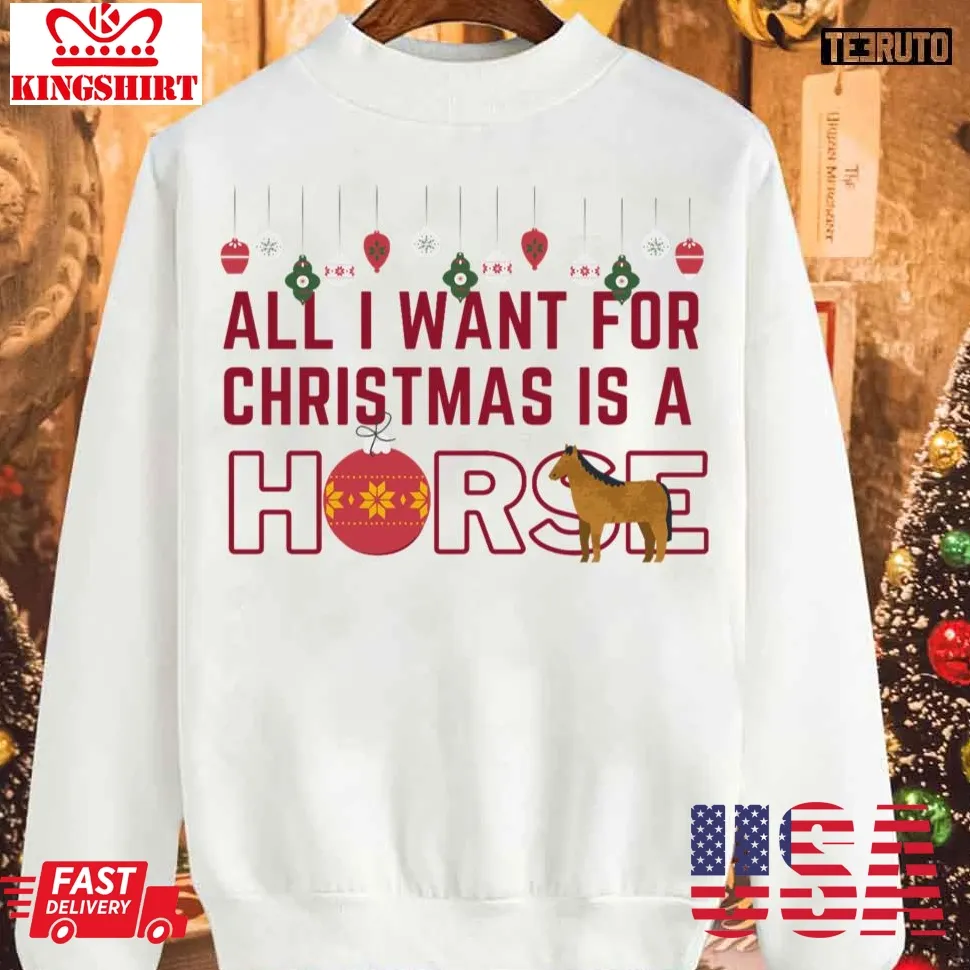 Free Style All I Want For Christmas Sweatshirt Unisex Tshirt
