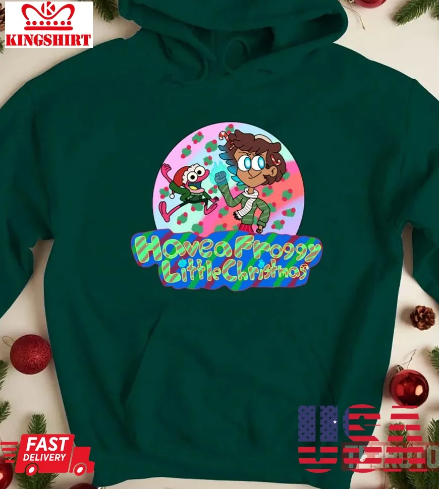 Be Nice Amphibia Froggy Little Christmas Unisex Sweatshirt Plus Size
