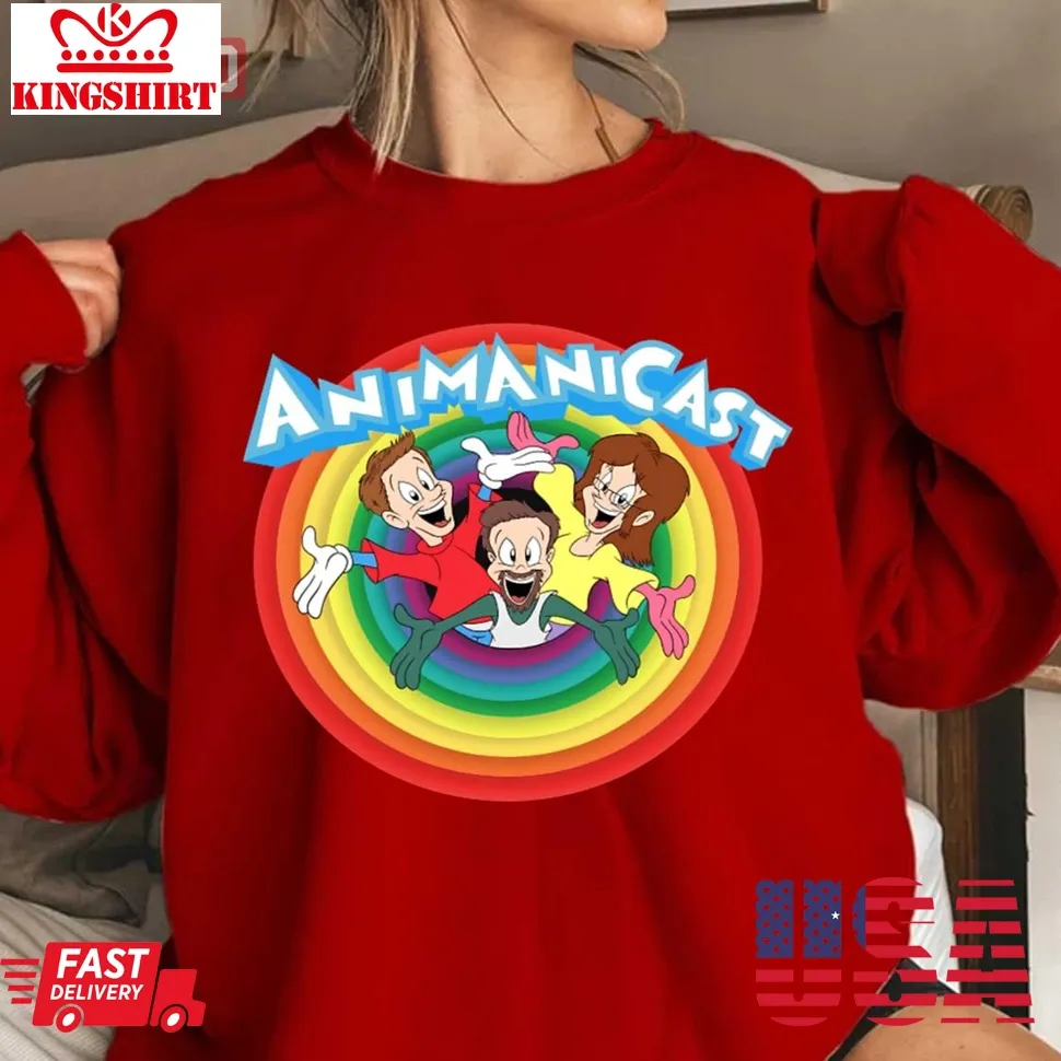 Original Animanicast Logo Tiny Toon Adventures Unisex Sweatshirt TShirt