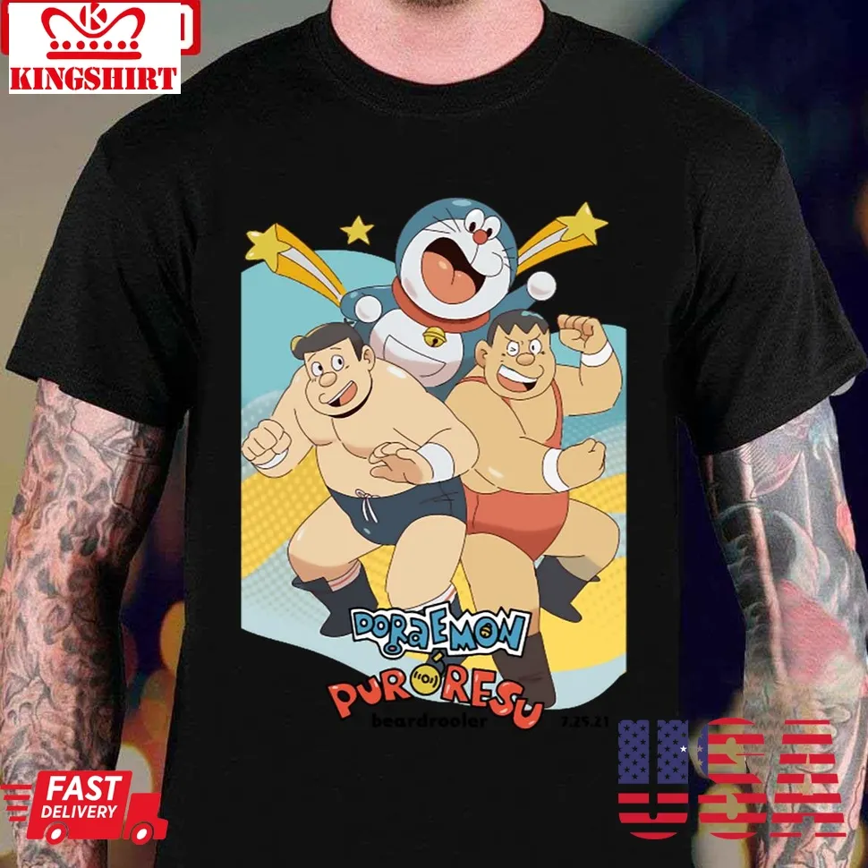 Be Nice Anime Characters Doraemon Unisex T Shirt Plus Size