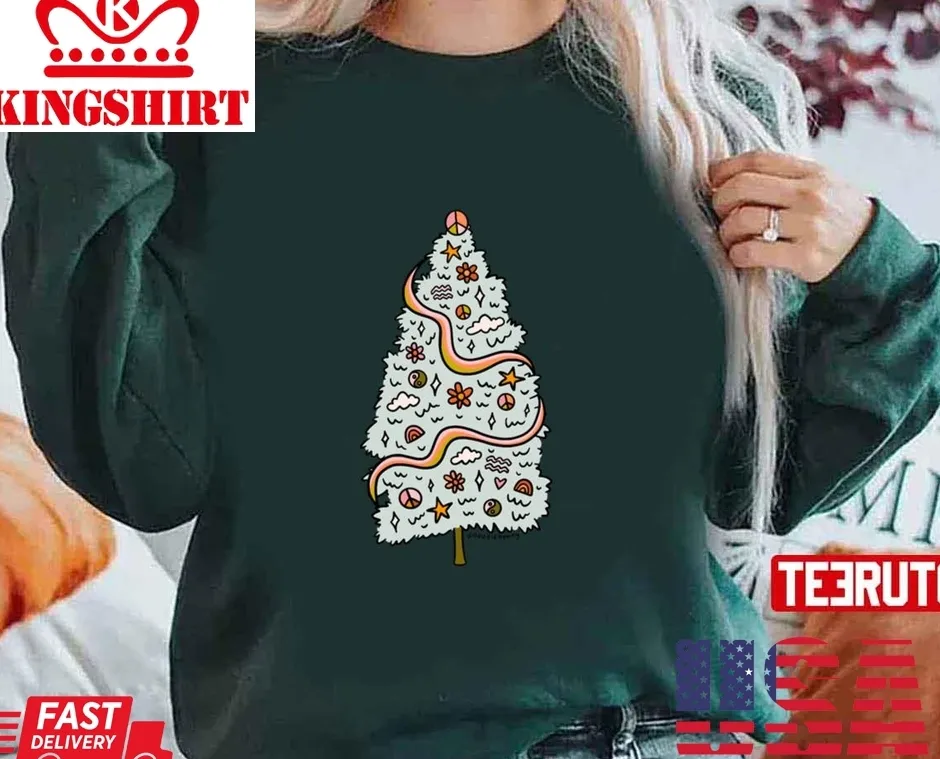 Aquarius Tree 2023 Christmas Unisex Sweatshirt