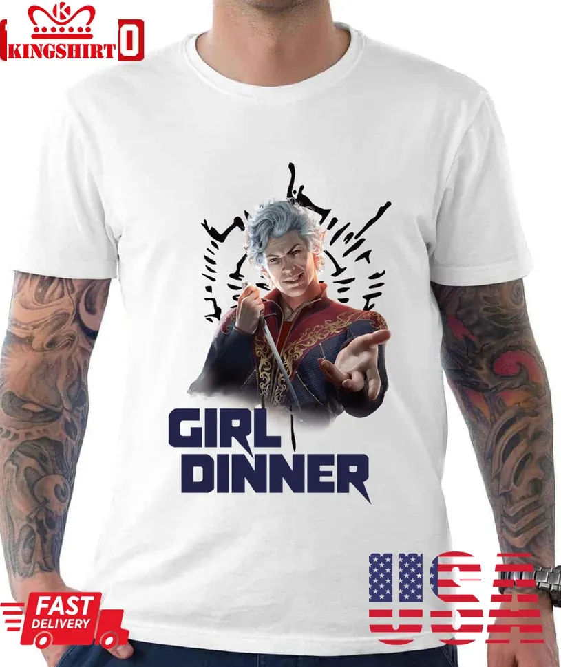 The cool Astarion Girl Dinner Astarion Approves Unisex T Shirt Unisex Tshirt