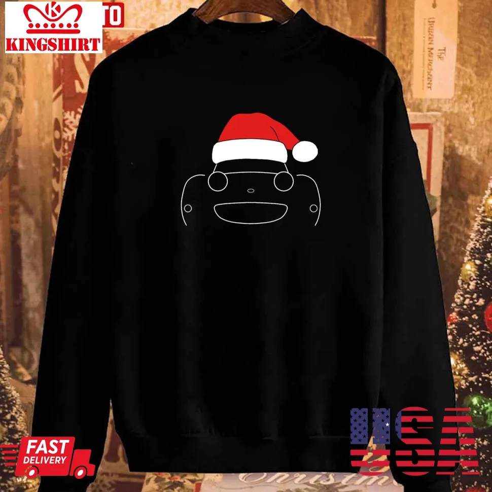 Pretium Austin Healey Frogeye Sprite Car Christmas Unisex Sweatshirt Plus Size