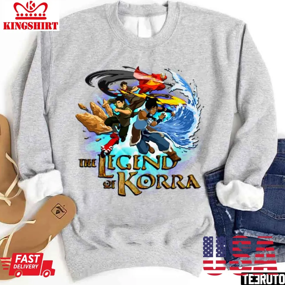 Free Style Avatar Legend Of Korra Perfect Sweatshirt Unisex Tshirt