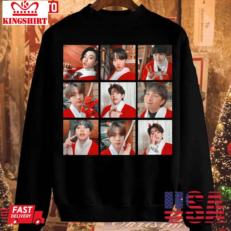 Original Bang Tan Christmas Celebration Sweatshirt TShirt