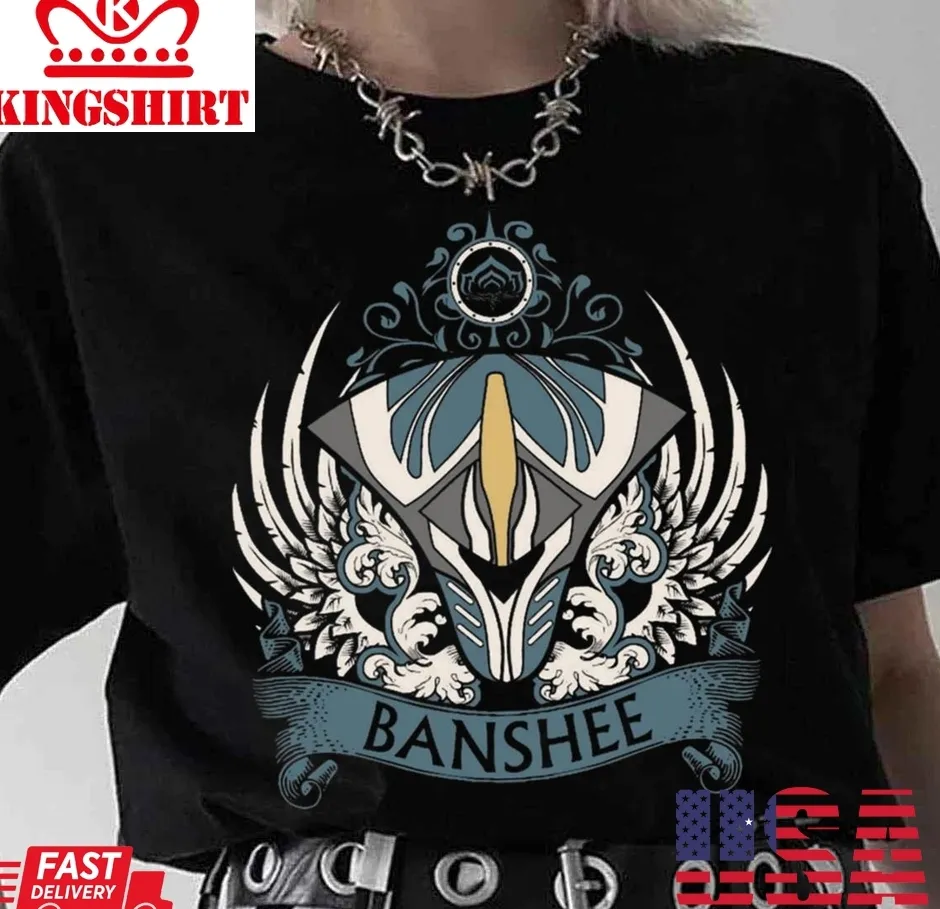 Banshee Circle Logo Warframe Unisex T Shirt