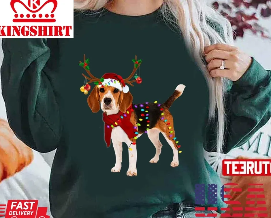 Beagle Dog Christmas Unisex Sweatshirt