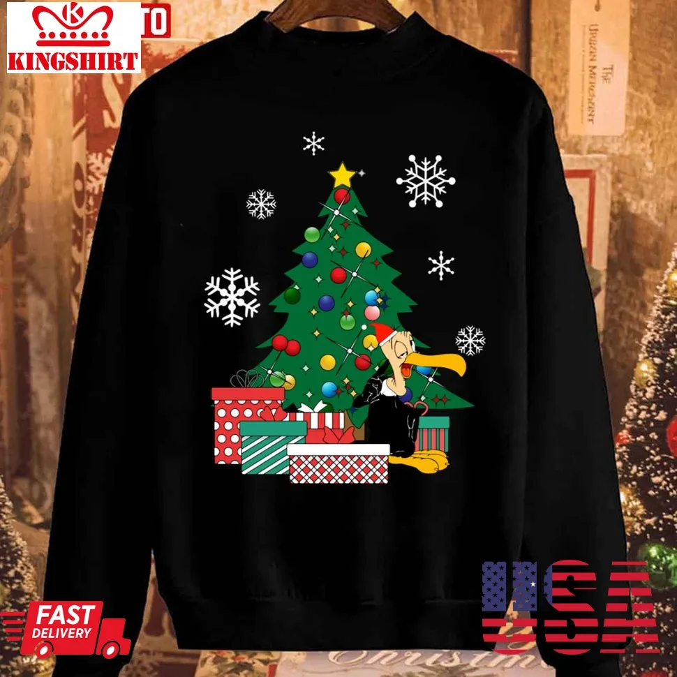 Official Beaky Buzzard Around The Christmas Tree Unisex Sweatshirt TShirt