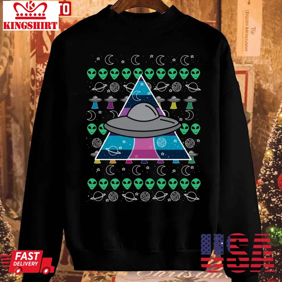 Original Beam Me Up Christmas Unisex Sweatshirt TShirt