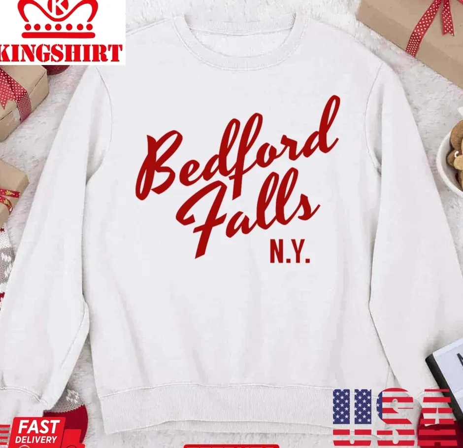 Bedford Falls Ny 2023 Christmas Unisex Sweatshirt