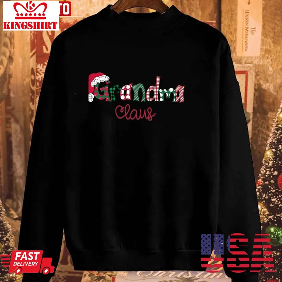 Best Best Family Grandma Claus Christmas Art Sweatshirt TShirt
