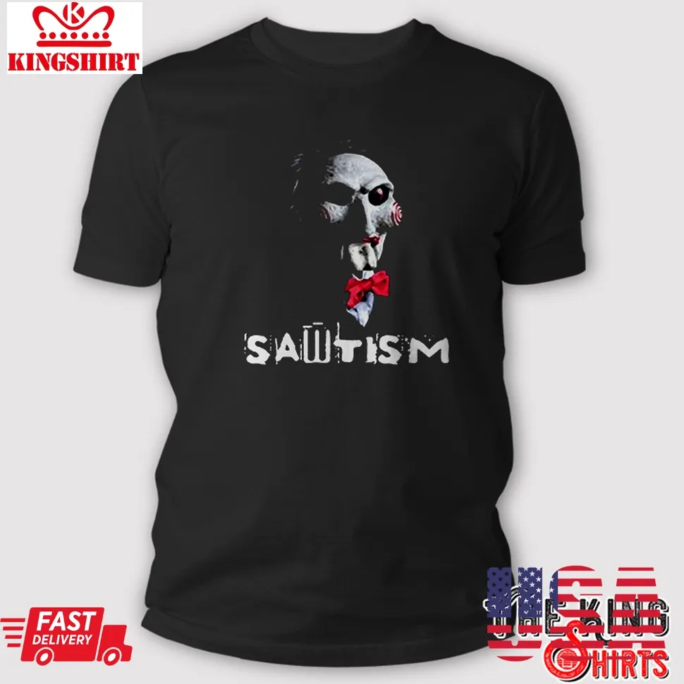 Romantic Style Billy The Puppet Sawtism T Shirt Unisex Tshirt