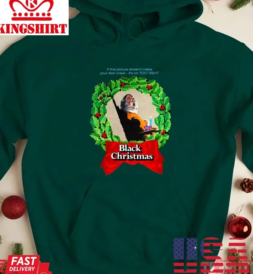 Black Christmas Black Wreath1974 Unisex Sweatshirt Unisex Tshirt