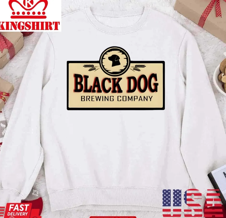 Black Dog Brewery 2023 Christmas Unisex Sweatshirt Plus Size