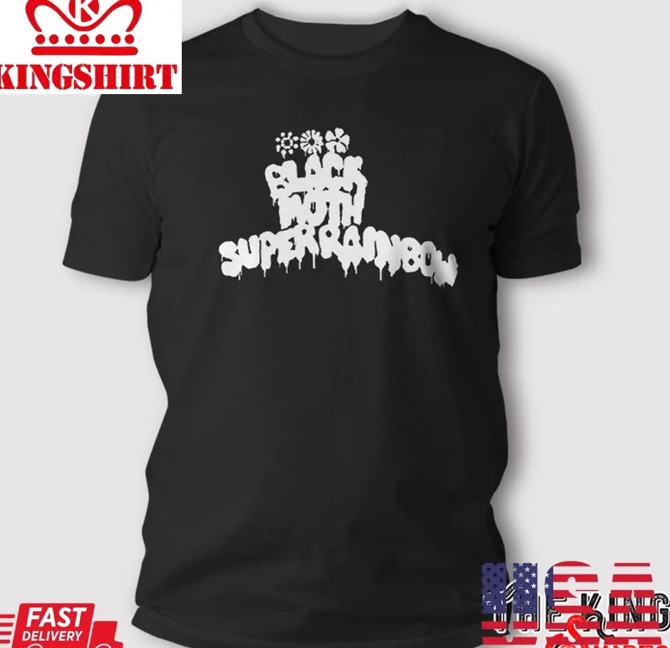 Black Moth Super Rainbow T Shirt Unisex Tshirt