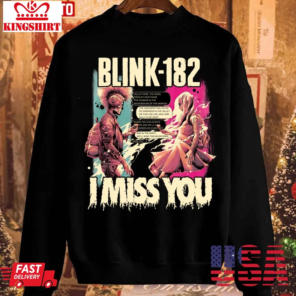 Original Blink 182 Untitled I Miss You Unisex Sweatshirt TShirt