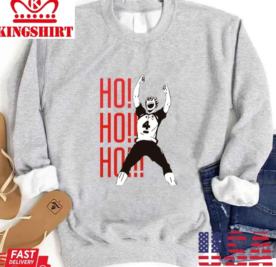 Bokuto Kotaro Holiday Edition Hohoho Unisex Sweatshirt Size up S to 4XL