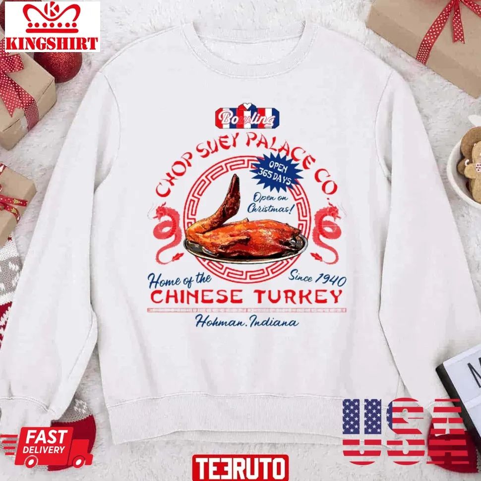The cool Bo'ling Chop Suey Palace Christmas Story Lts Unisex Sweatshirt Size up S to 4XL