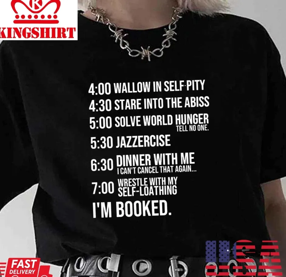 Booked For The Holidays Unisex T Shirt Plus Size