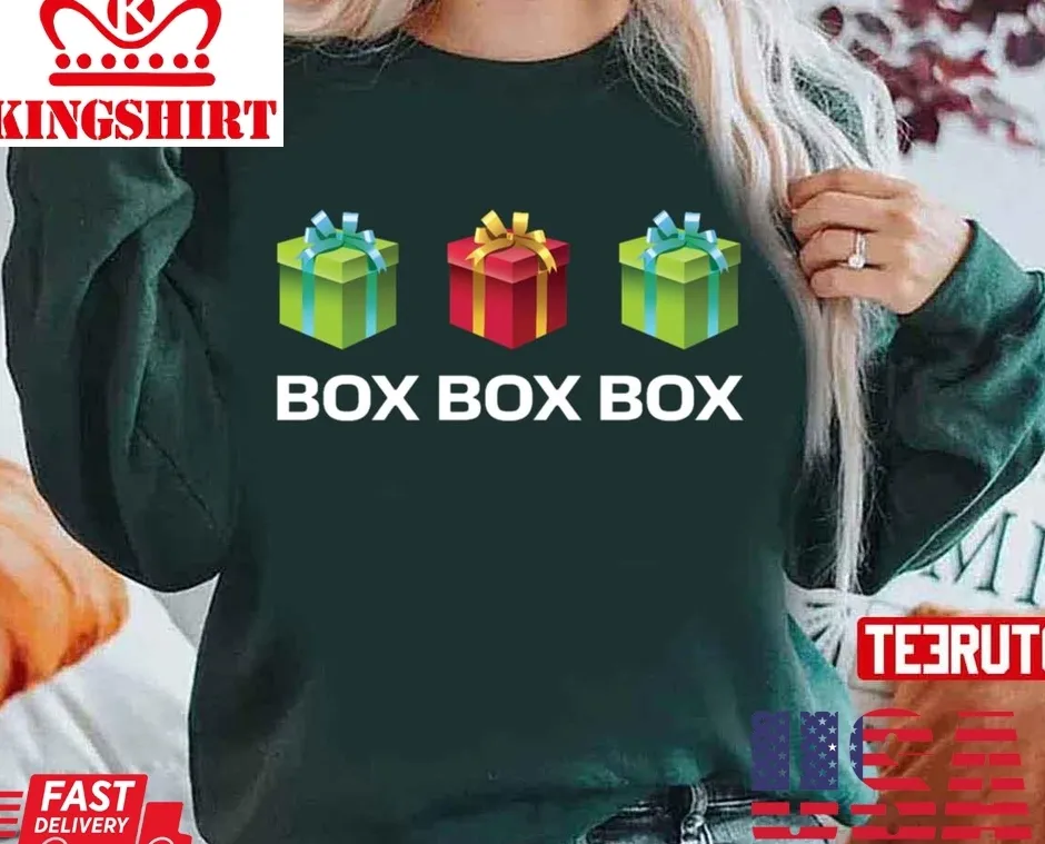 Box Box Box Christmas Or Birthday Formula 1 Unisex Sweatshirt Plus Size